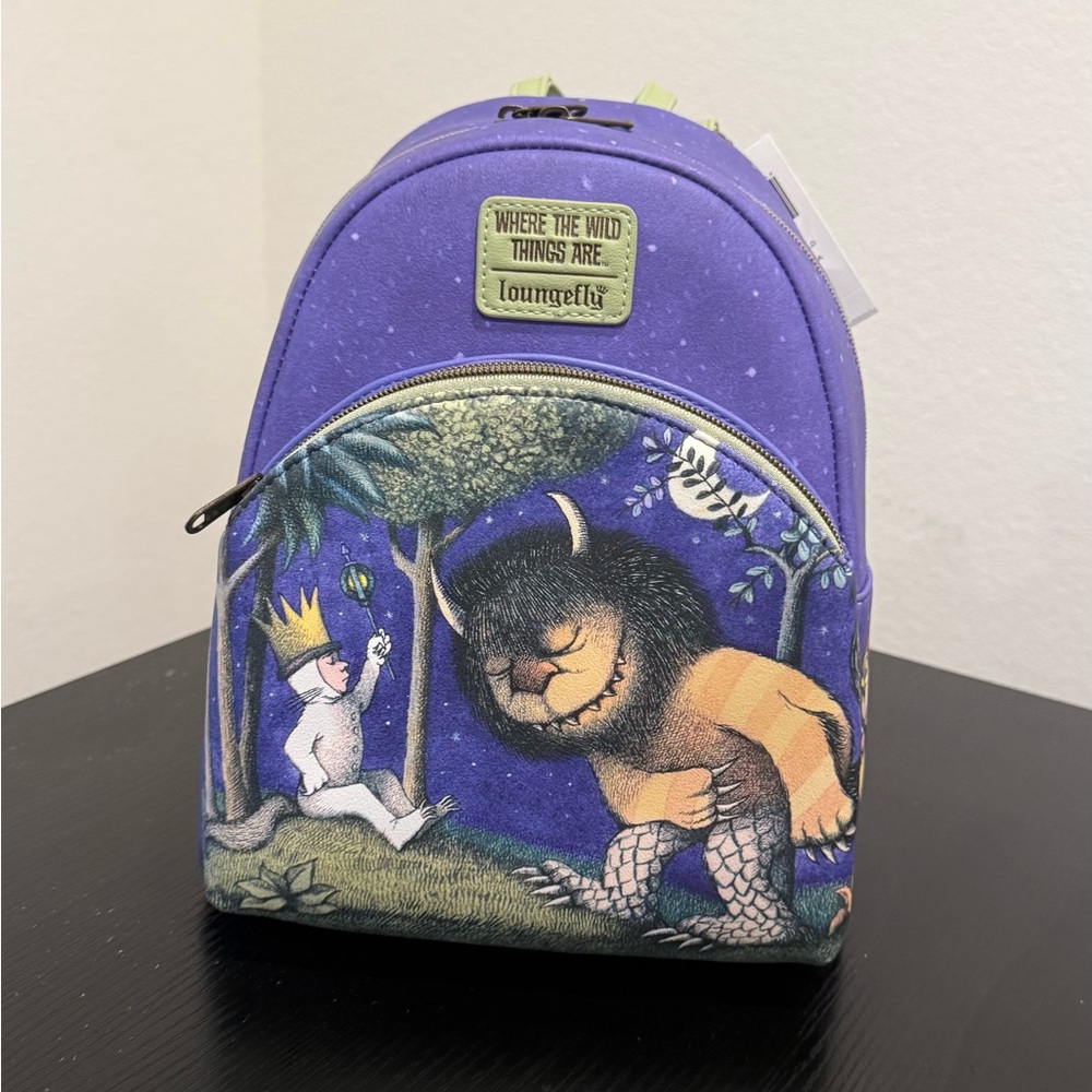 Loungefly Purple 'Where the Wild Things Are' Backpack